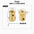 18mm D11.5 L18 Brass Motor